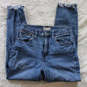 Madewell High Rise Slim Boyjean Size 27